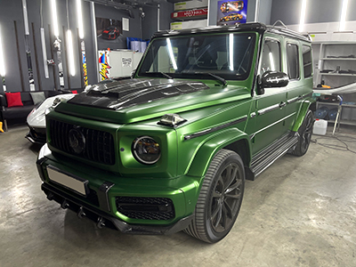 ОКЛЕЙКА АВТО гибридной ПЛЕНКОЙ