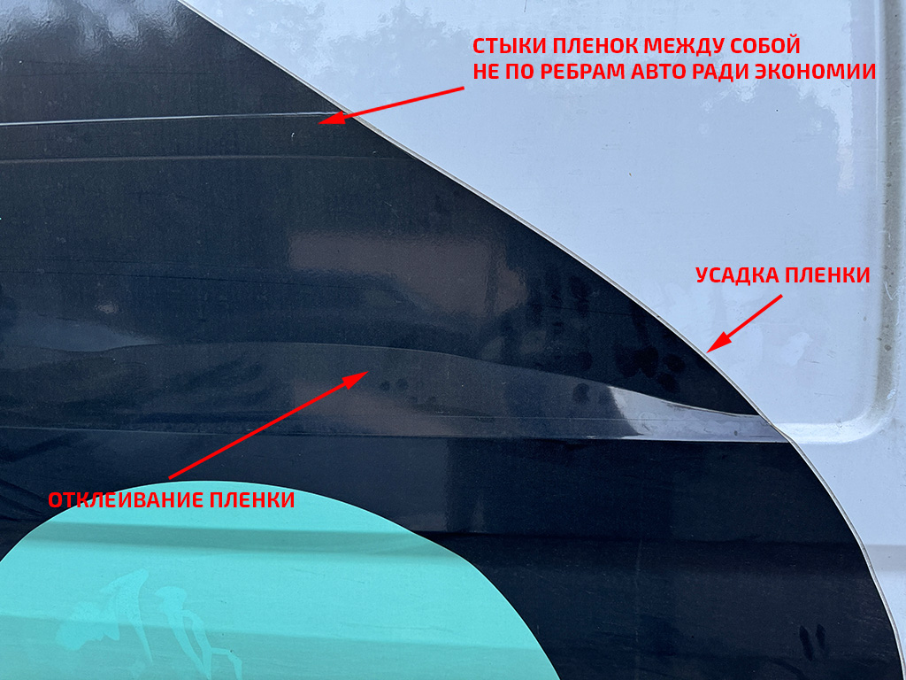 Последствия использования дешевой пленки 1