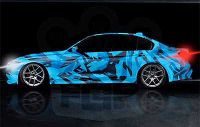 Дизайн камуфляжа для BMW F30